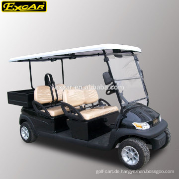 EXCAR 4 Sitzer elektrische Golfwagen Trojan Batterie Buggy Club Auto Golfwagen